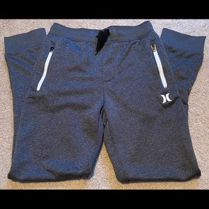 Hurley youth grey joggers size L